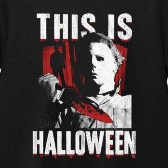 Michael Myers This Is Halloween Horror Movie Scary Character Graphic T-Shirt 166 - Picture 2 of 5